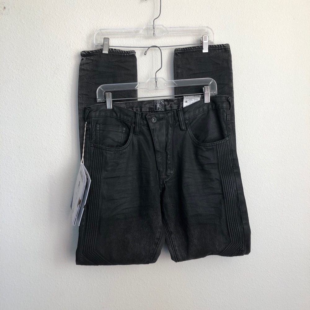 PRPS Le Sabre Slim Black Denim Jeans